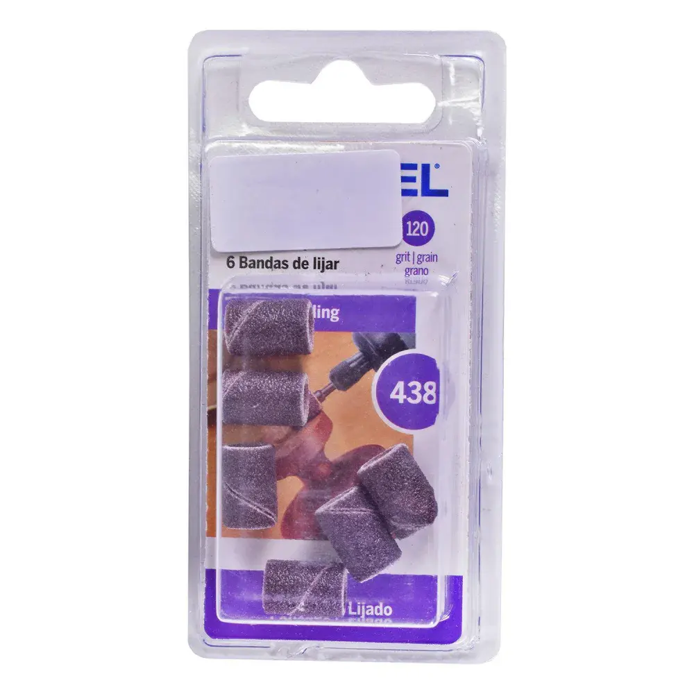 Jogo de tubo de lixa 1/4 438 Dremel - 6 peç — fotografia 5
