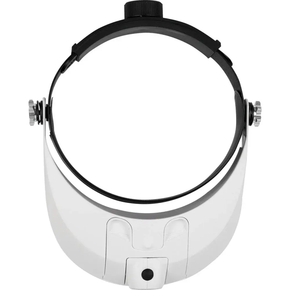 Lupa de cabeça com led profissional branco Bumafer — fotografia 3