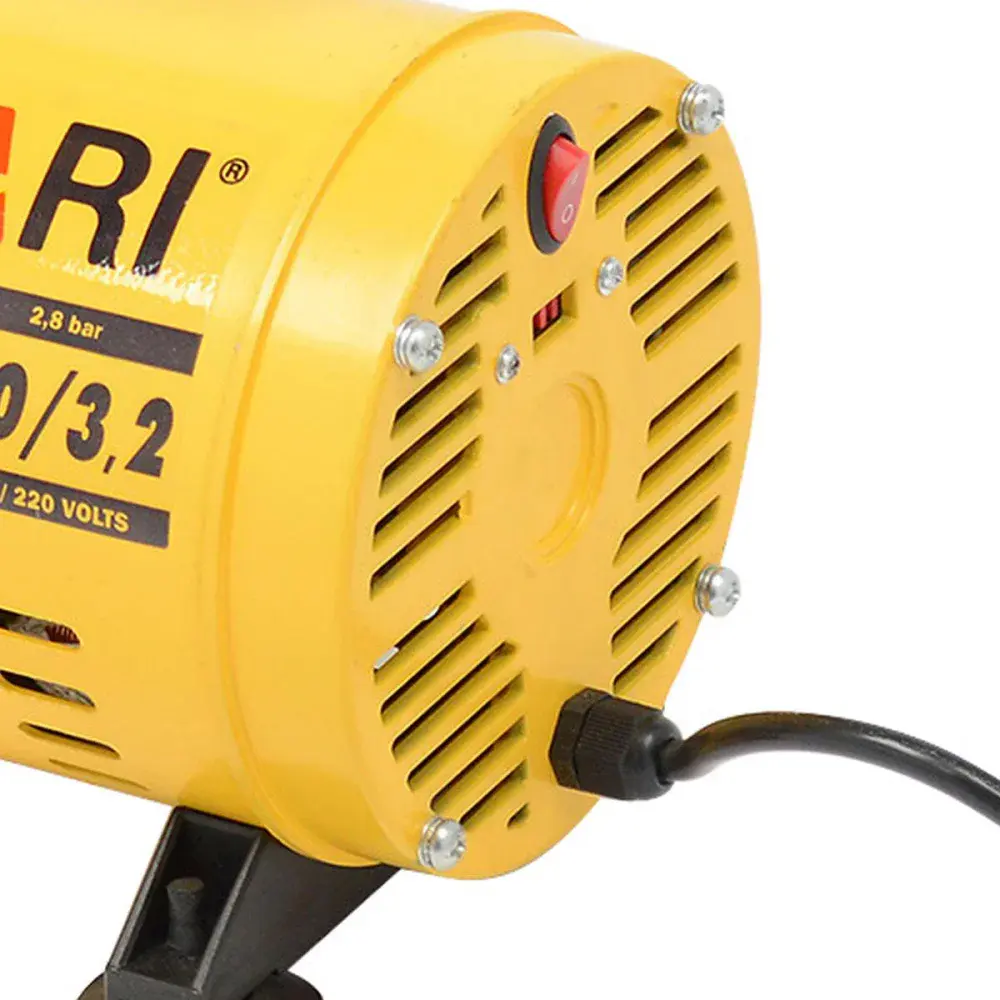 Compressor de ar direto bivolt 3,2 pés 40PSI CMJ210 Ferrari — fotografia 4