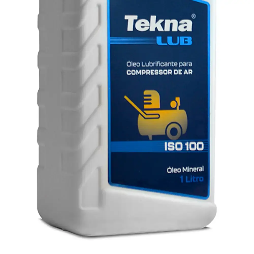 Kit óleo para compressor 1 litro 10 unidades 900340 Tekna — fotografia 6