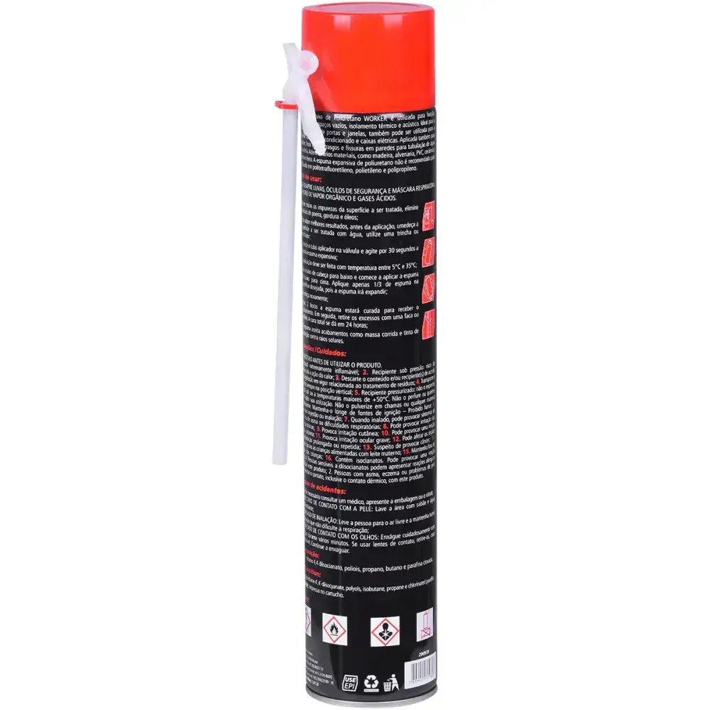 Espuma expansiva poliuretano 735ML/712G Worker — fotografia 7