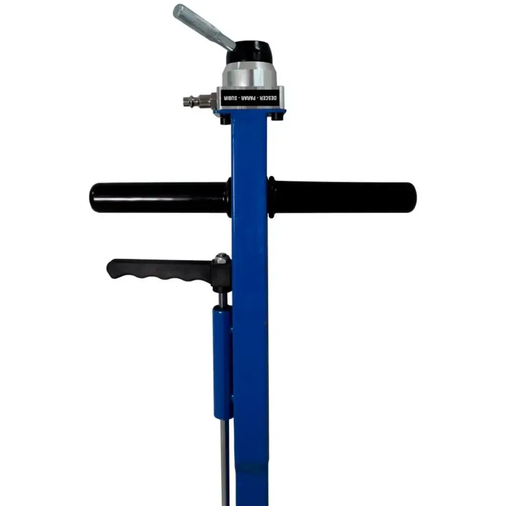 Macaco hidropneumático kalango 80 TON 370MM 2 estágios Bremen — fotografia 4