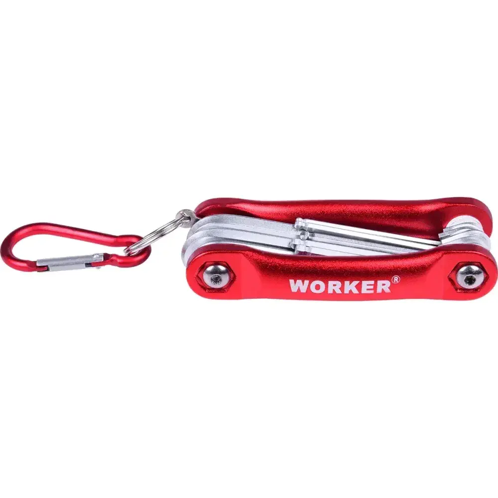 Jogo chave torx canivete com 8 peç Worker — fotografia 8