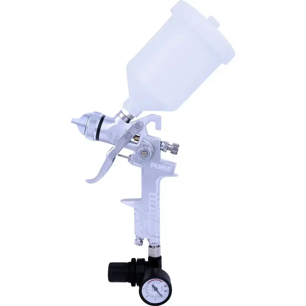 Kit pistolas de pintura gravidade 1,2-1,4MM 35-70PSI Puma — fotografia 8
