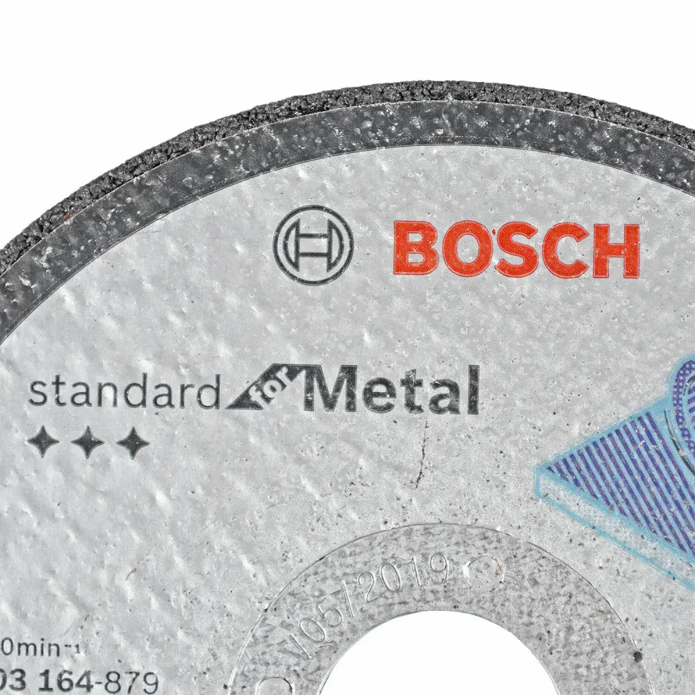 Disco abrasivo de corte e desbaste 4.1/2,5MM grão 30 Bosch — fotografia 5