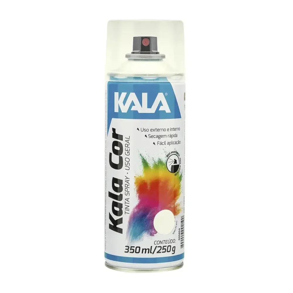 Tinta spray uso geral verniz 350ML Kala — fotografia 2
