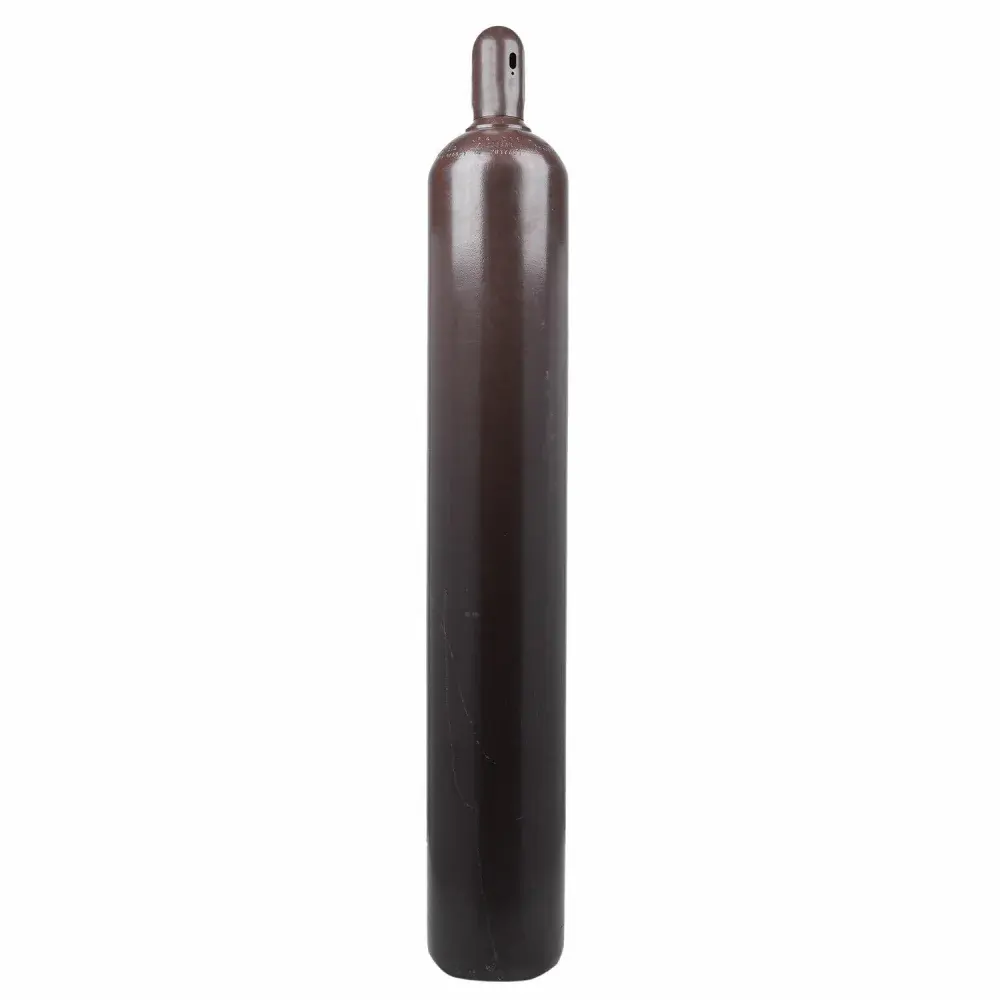 Cilindro argônio 50 litros 10 kg marrom mat cilindros