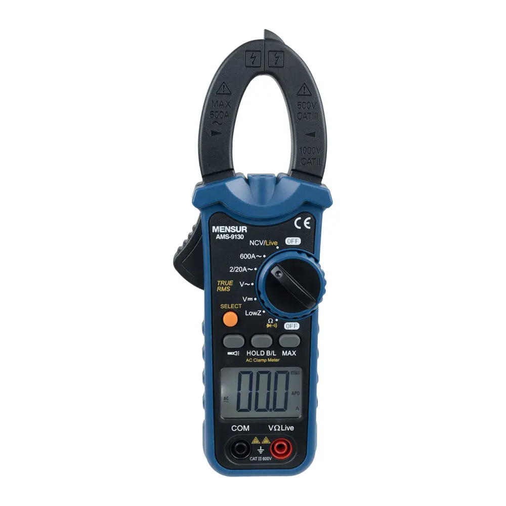 Alicate amperímetro digital AMS-9130 da Mensur