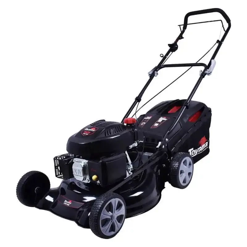 Cortador de grama à gasolina 4.75HP 4 tempos com recolhedor TLM510RM-47 Toyama — fotografia 3