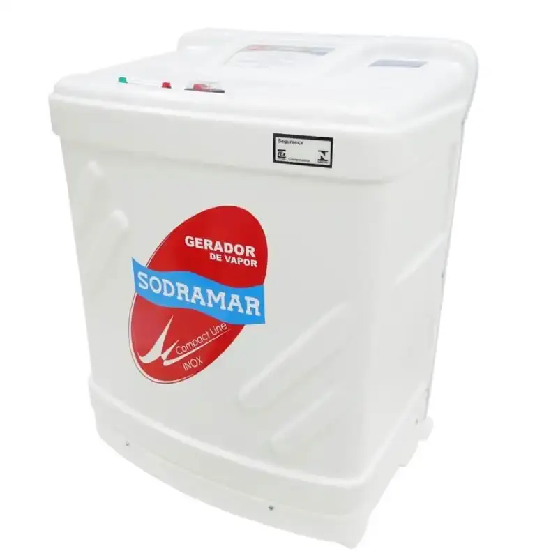 Gerador de Vapor Inox para Sauna 15.0Kw 220V Trifásico c/ Quadro Digital SODRAMAR — fotografia 4