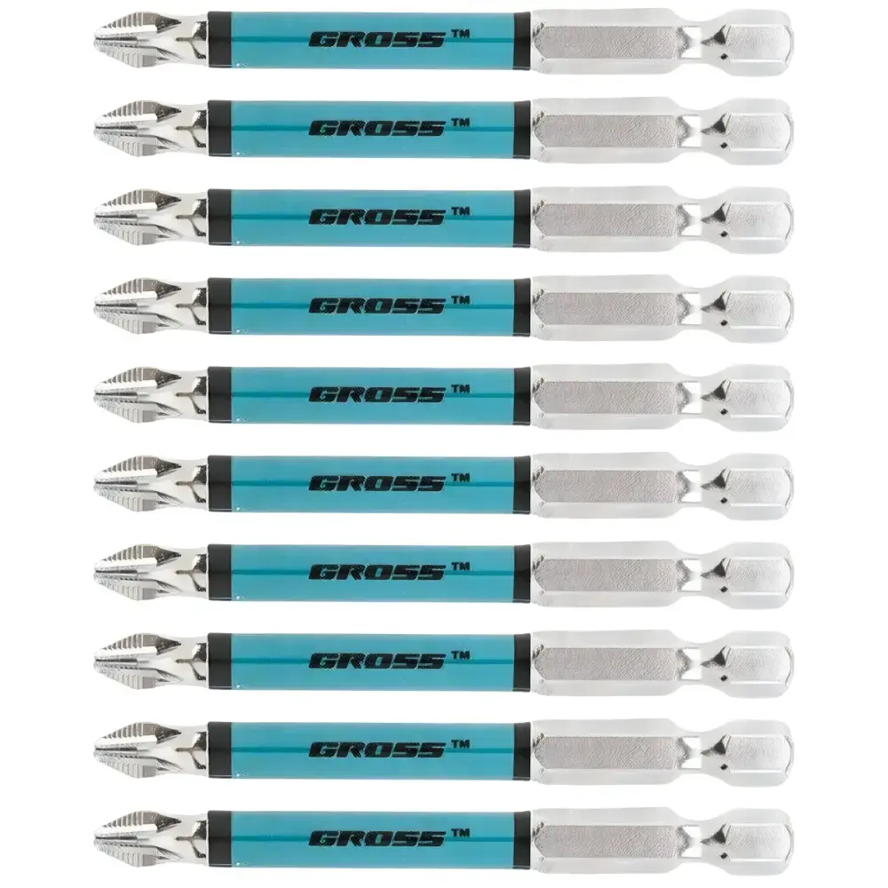 Bits Phillips 1/4 POL 70 mm PH2 com 10 Peças GROSS