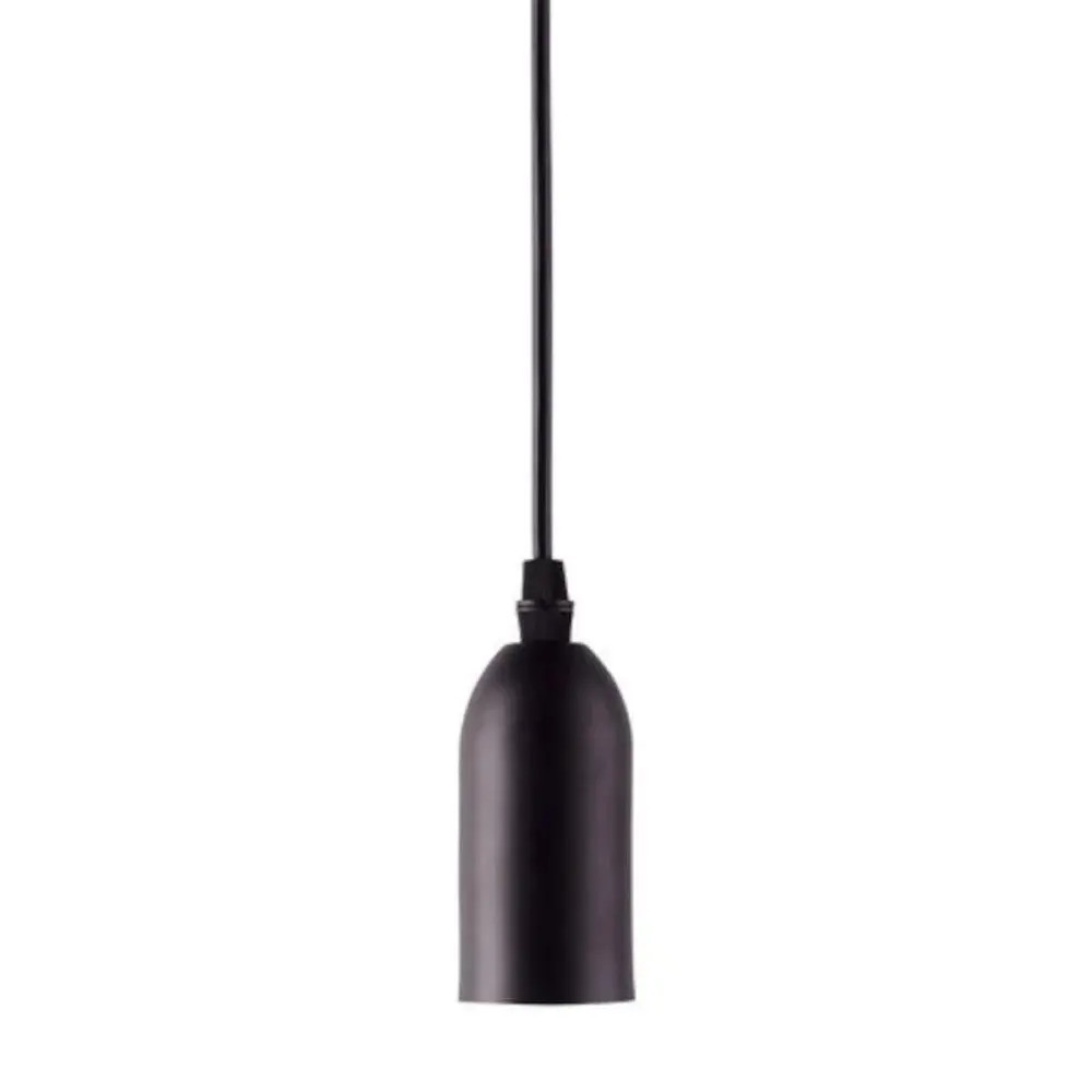 Pendente dot metal vintage E27 40W preto Taschibra