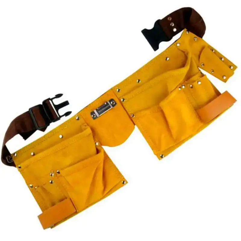 Cinto para ferramentas com 11 bolsos em couro standard Starfer — fotografia de referência