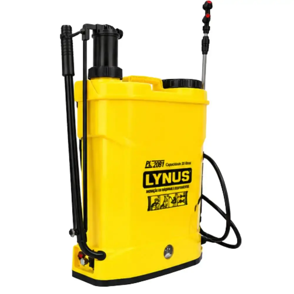 Pulverizador costal 20L a bateria PL-20B1 12V 8AH Lynus — fotografia 4