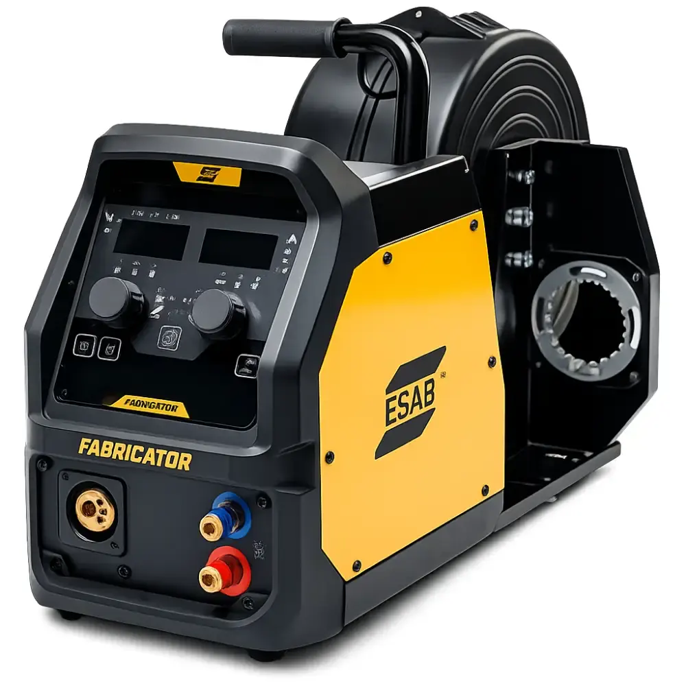 Solda inversora multiprocesso fabricator 510I 380/440 completa com cabo 5M Esab — fotografia 4