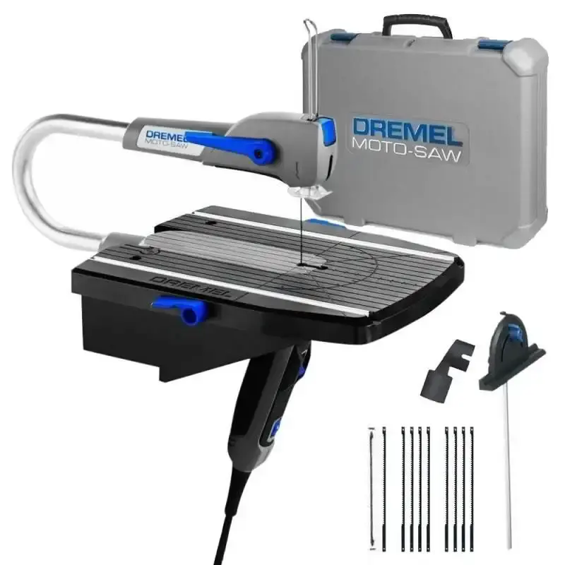 Dremel Moto-Saw 70W MS20-01 c/ 10 Acessórios + 2 Acoplamentos Moto Saw DREMEL 220 V — fotografia de referência