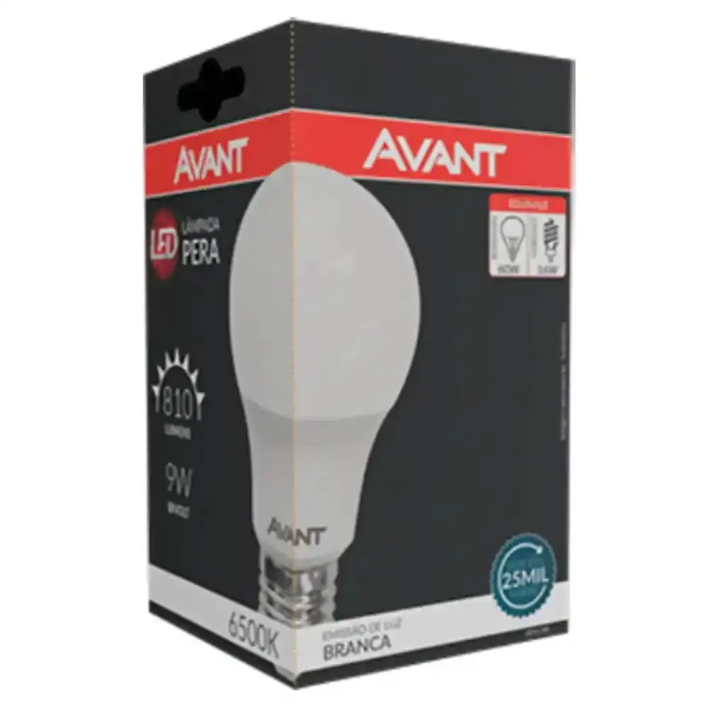 Kit 10 lâmpadas LED 15W 6500K bivolt E27 Avant — fotografia 4