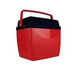 Caixa térmica 28 litros vermelho e preto BEL Belfix — fotografia 2