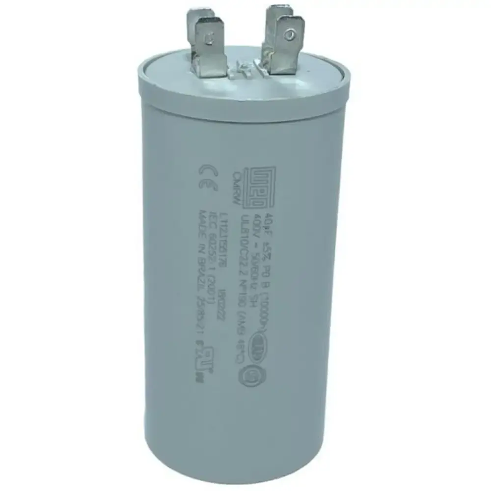 Capacitor eletrônico 10UF 440V para motores elétricos WEG — fotografia 5