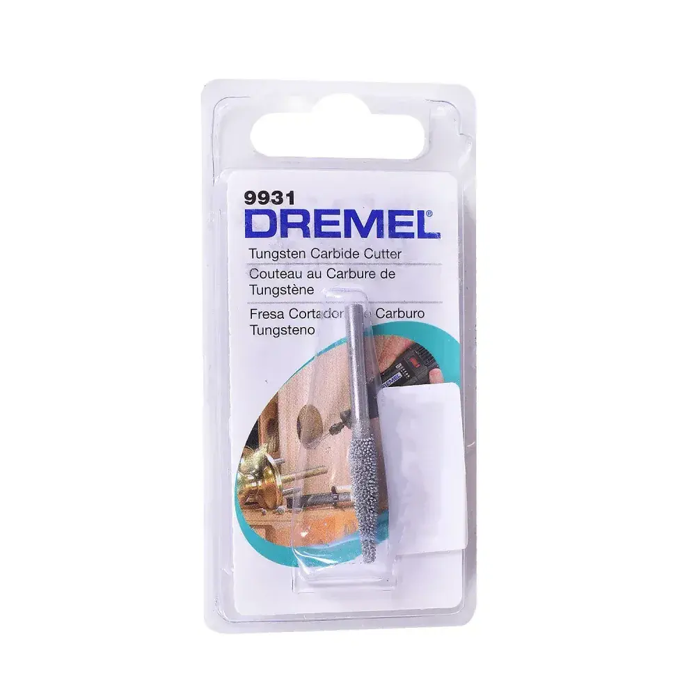 Ponta montada de carbureto tungstênio 1/4" 9931 Dremel — fotografia 10