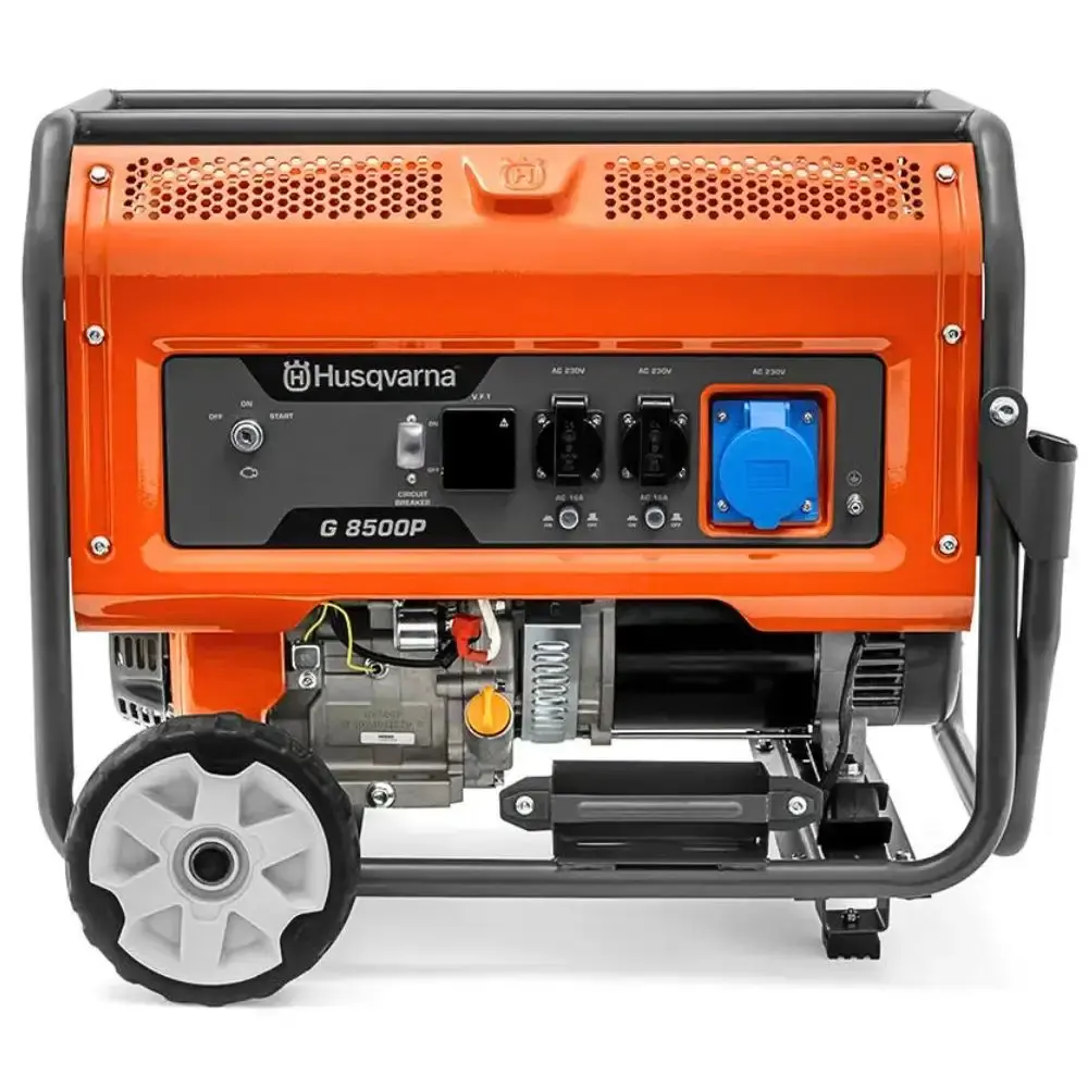 Gerador de energia a gasolina 16HP 8,0KW 4 tempos G8500P Husqvarna — fotografia 3