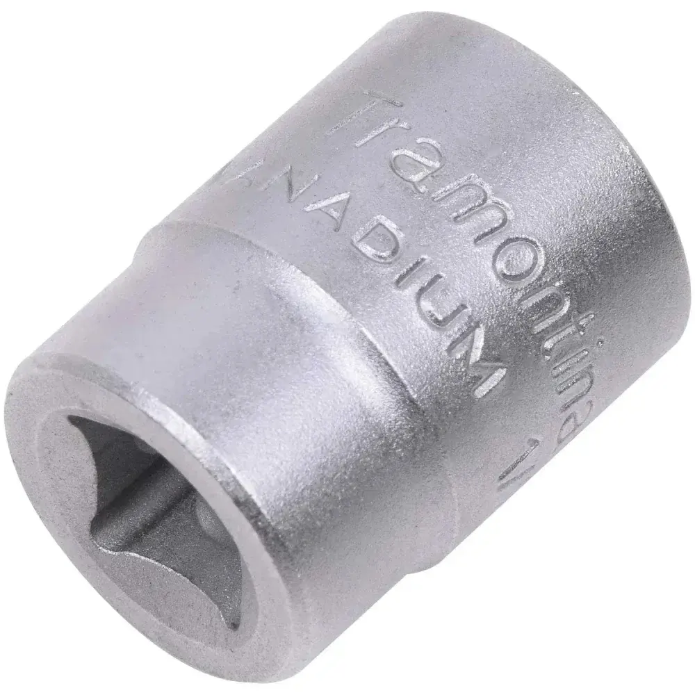 Soquete estriado em aço cromo vanádio 21 mm - encaixe 1/2 Tramontina 44833121 — fotografia 10