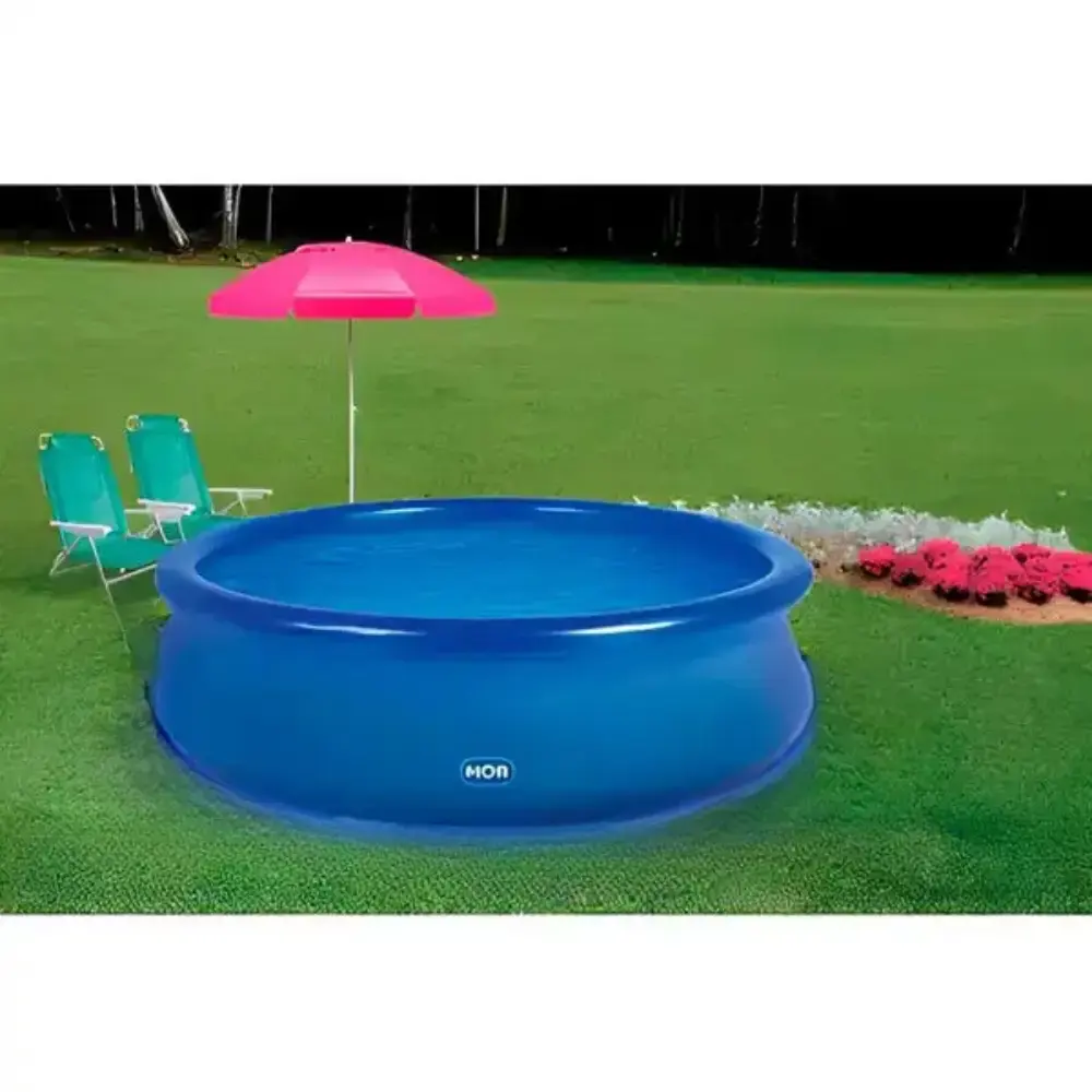 Piscina inflável azul em PVC 4.600 litros 1054 Mor — fotografia 3
