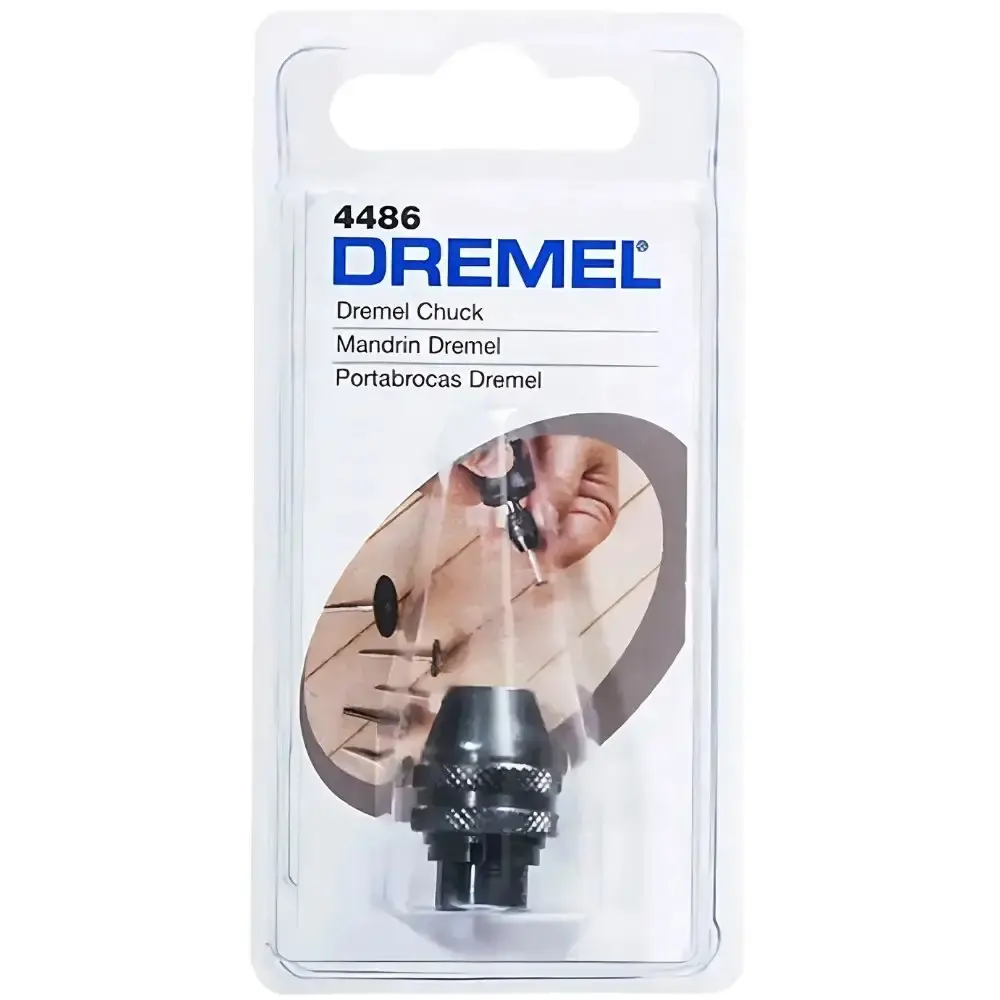 Mandril de aperto rápido para retífica 0,8-3,2MM 4486 Dremel — fotografia 5
