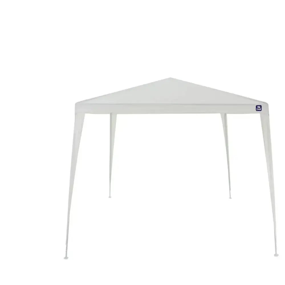 Tenda Gazebo Tubular 3m x 3m Polietileno Branca BEL BEL FIX — fotografia 7