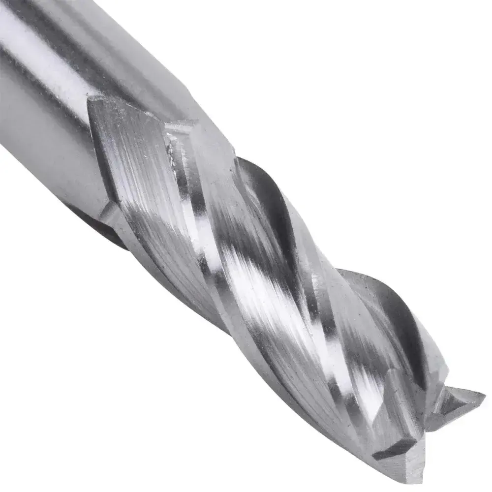 Fresa de topo reto aço rápido 9MM haste 10MM Worker — fotografia 11