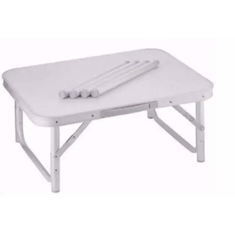 Mesa Dobrável de Alumínio Tampo de MDF 60 x 45 CM Vira Maleta PALISAD — fotografia 4