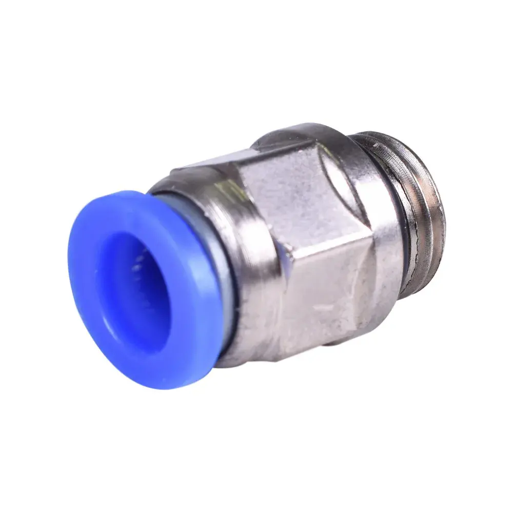 Conexão rápida reta macho 1/4" x 12 mm bsp PC12G02 Conecfit — fotografia 5