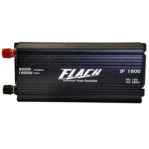 Inversor de tensão IF1600-1 semi senoidal 12V/220V - Flach — fotografia de referência