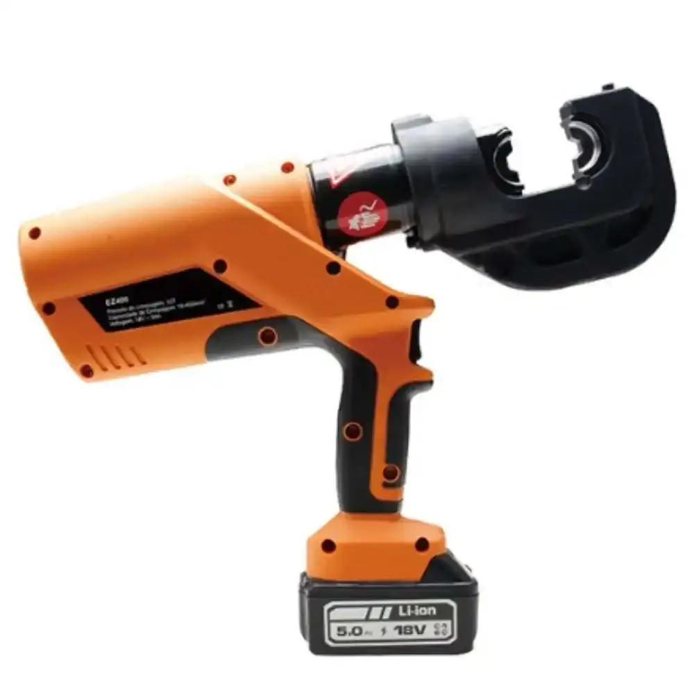 Alicate crimpador a bateria 18V 42MM EZ-400 Merax — fotografia 4