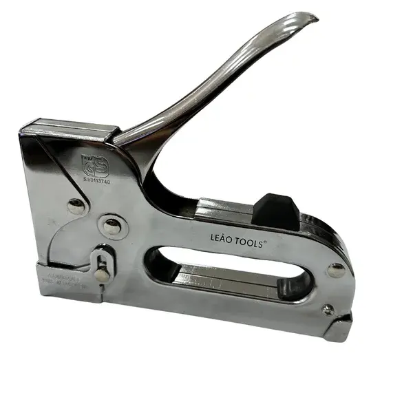 Grampeador manual profissional metalico 4-14MM - leao Leão Tools