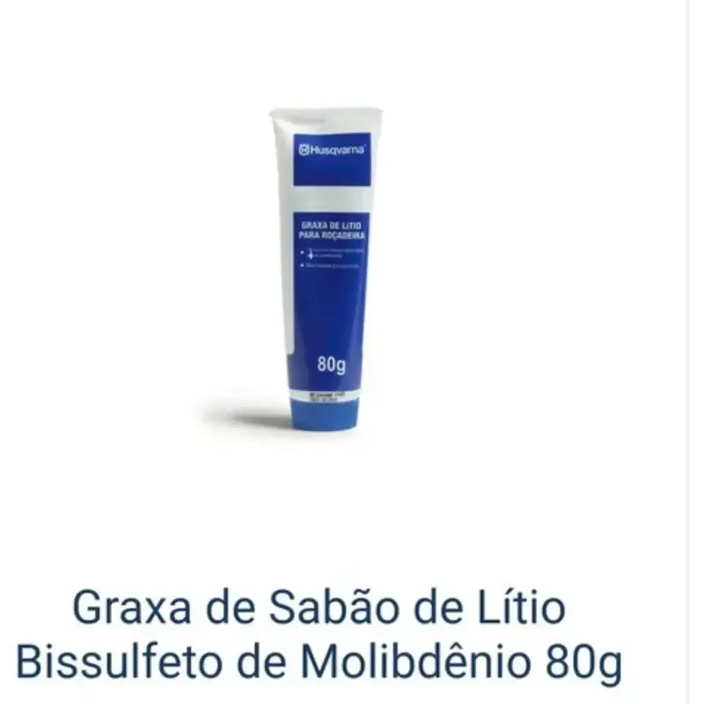 Graxa lítio ponteira transmissão roçadeira 80G Husqvarna — fotografia 2