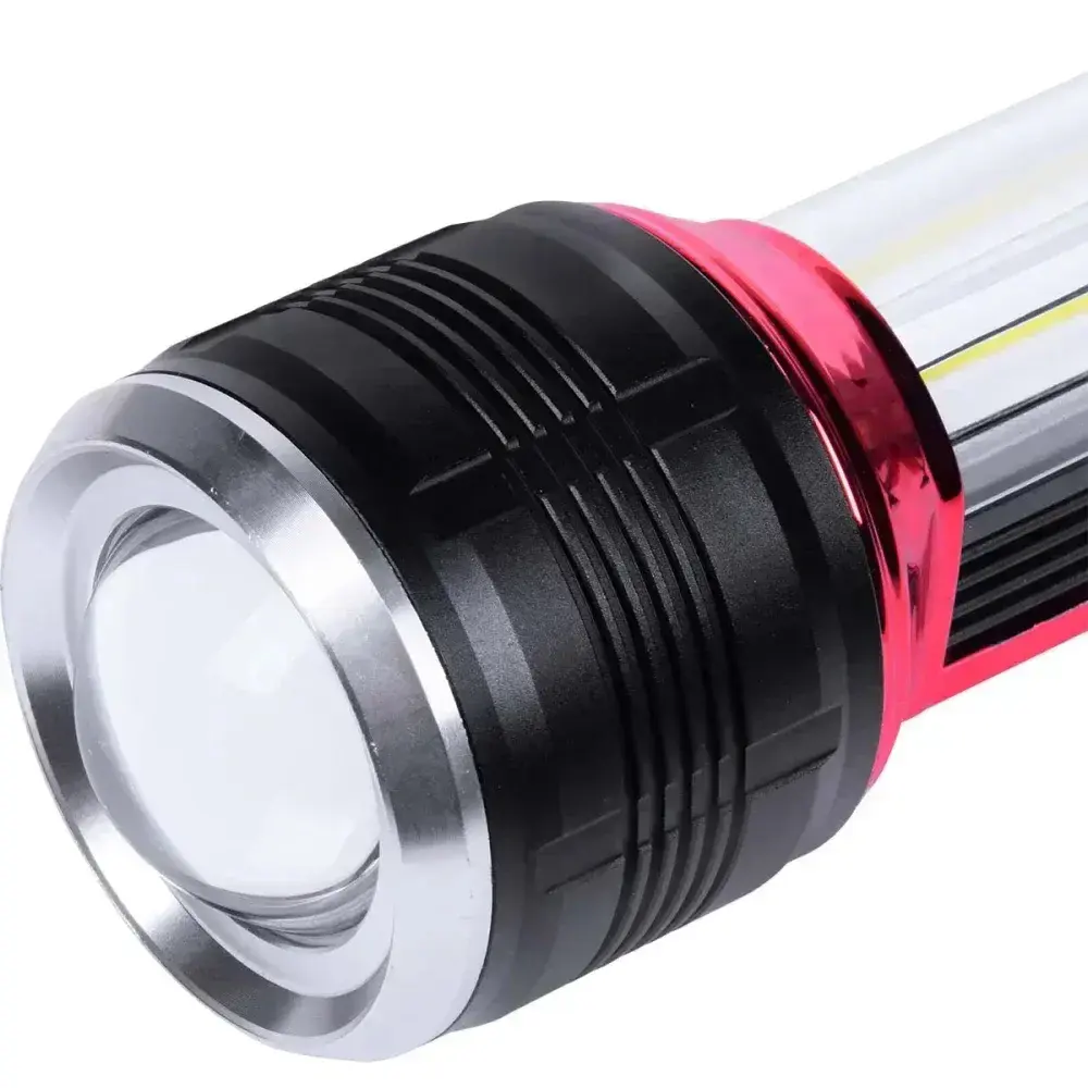 Lanterna super led recarregável abs 18CM Bumafer — fotografia 11