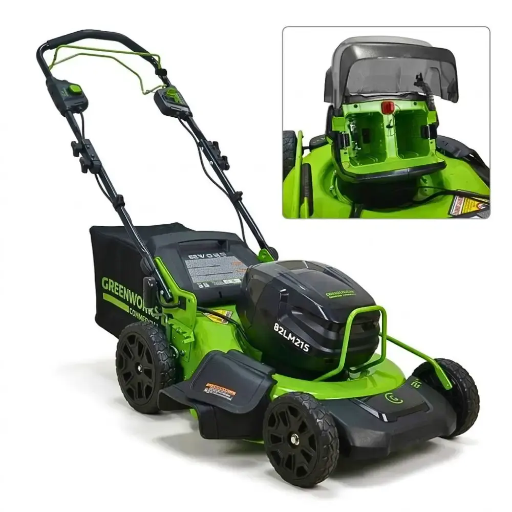 Cortador de Grama Autopropelido 82V 21 POL 2,8 kW 82LM21S GREENWORKS