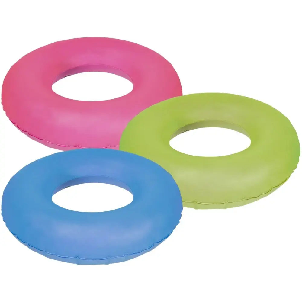 Boia inflável redonda neon 90 CM cores sortidas 001821 Mor — fotografia de referência