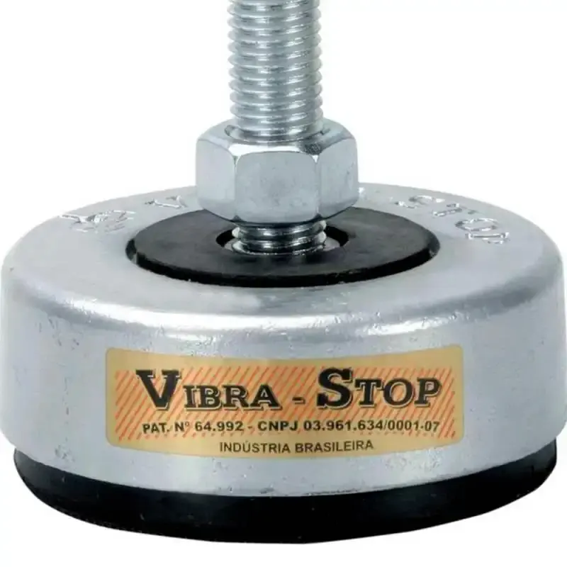 Vibra-Stop intermediário antivibratório 5000 KG/20000 KG rosca 3/4 POL INT34 kit 4 peças Vibra-Stop — fotografia 4