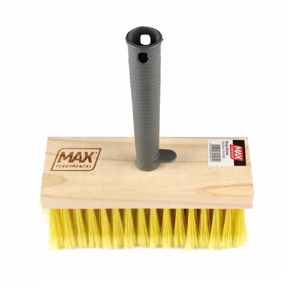 Broxa cepa madeira grande 190X65MM max ferramentas MAX Metalurgica