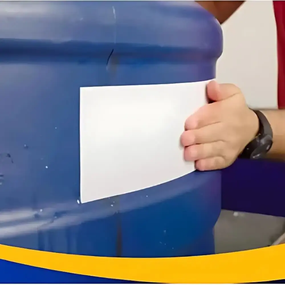 Fita Adesiva Emborrachada VEDATUDO 10CM x 1,5M Branca ULTRADRYBCO-CX DRYKO — fotografia 7