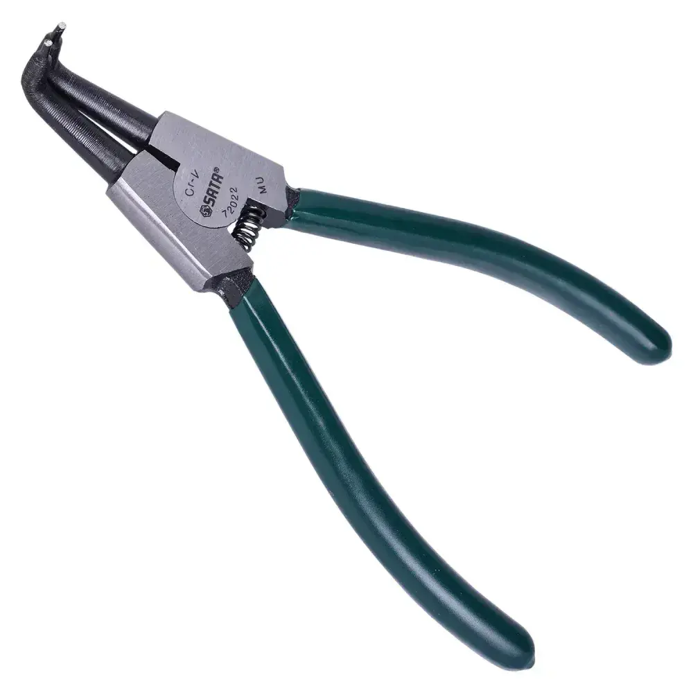 Alicate trava externo curvo com mola 7 ST72022ST Sata — fotografia 9