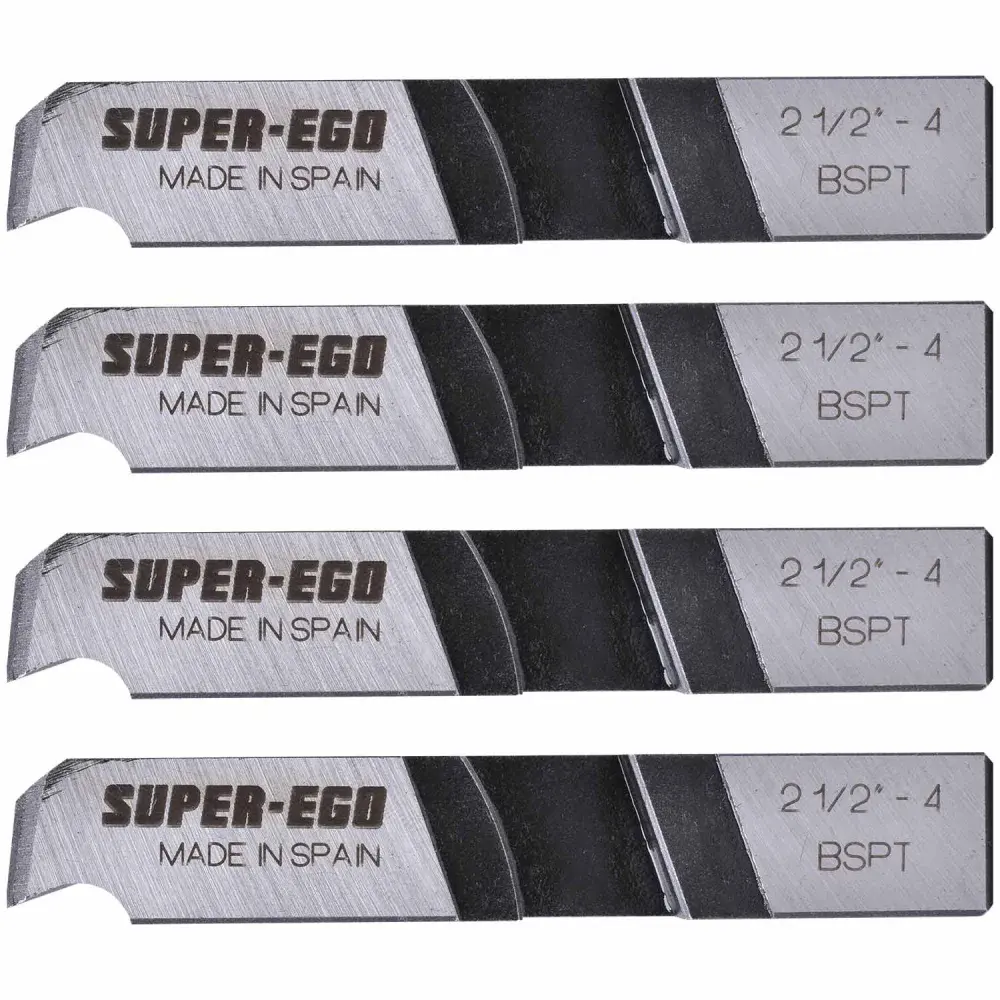 Jogo de cossinetes aço rápido 2.½” - 4” bspt super ego