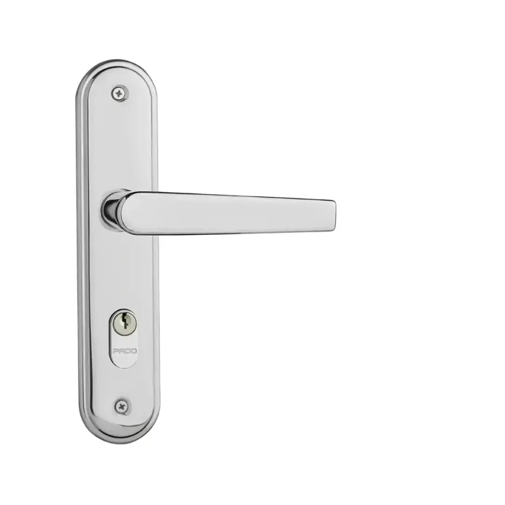 Fechadura externa concept cromado Pado — fotografia de referência
