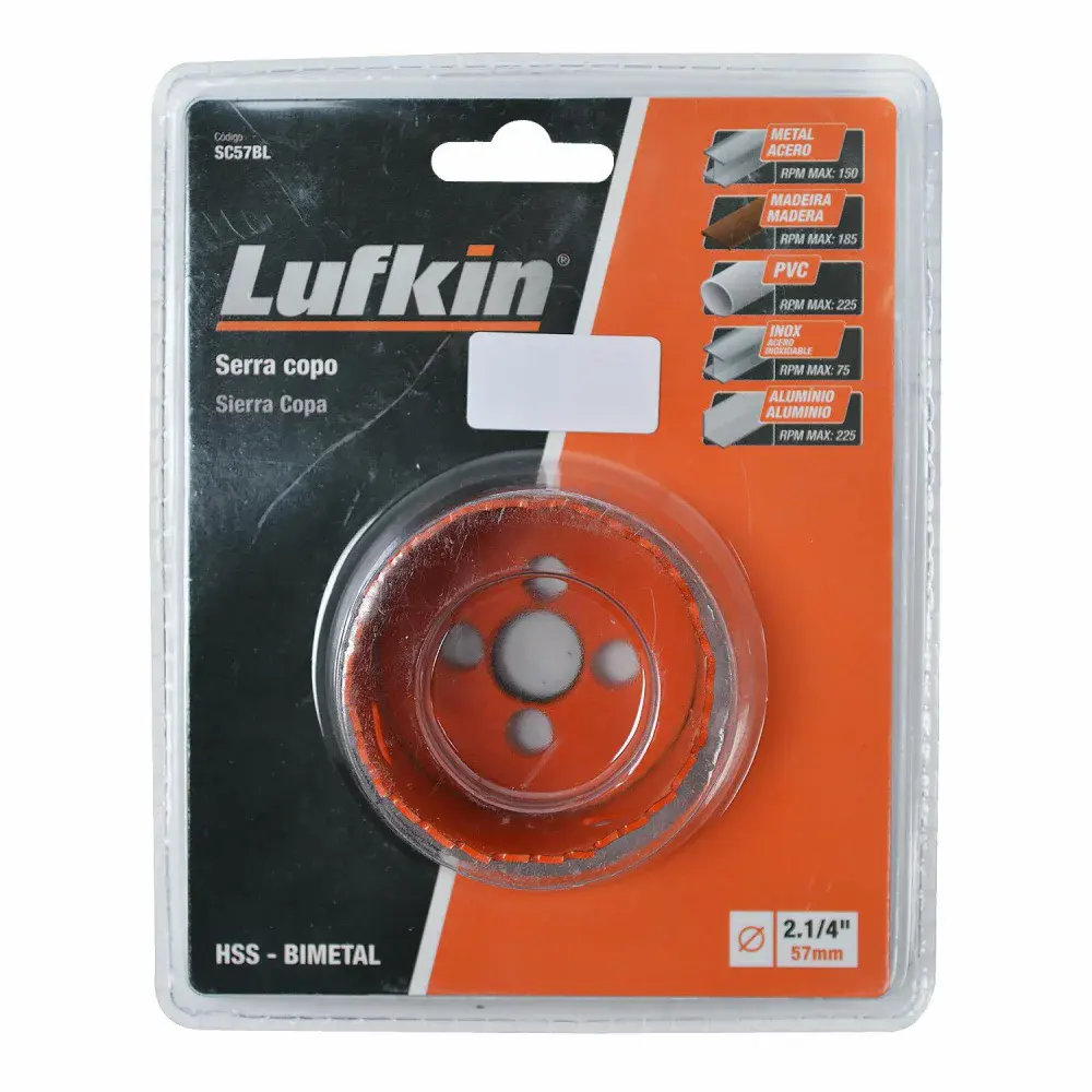Serra copo 57MM 2.1/4 SC57BL Lufkin