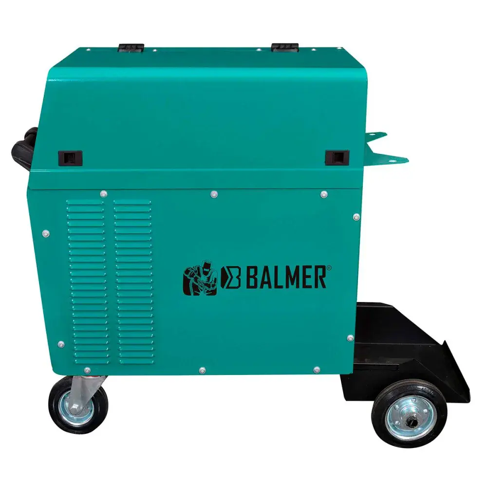 Máquina solda vulcano mig 350 amperes Balmer — fotografia 3