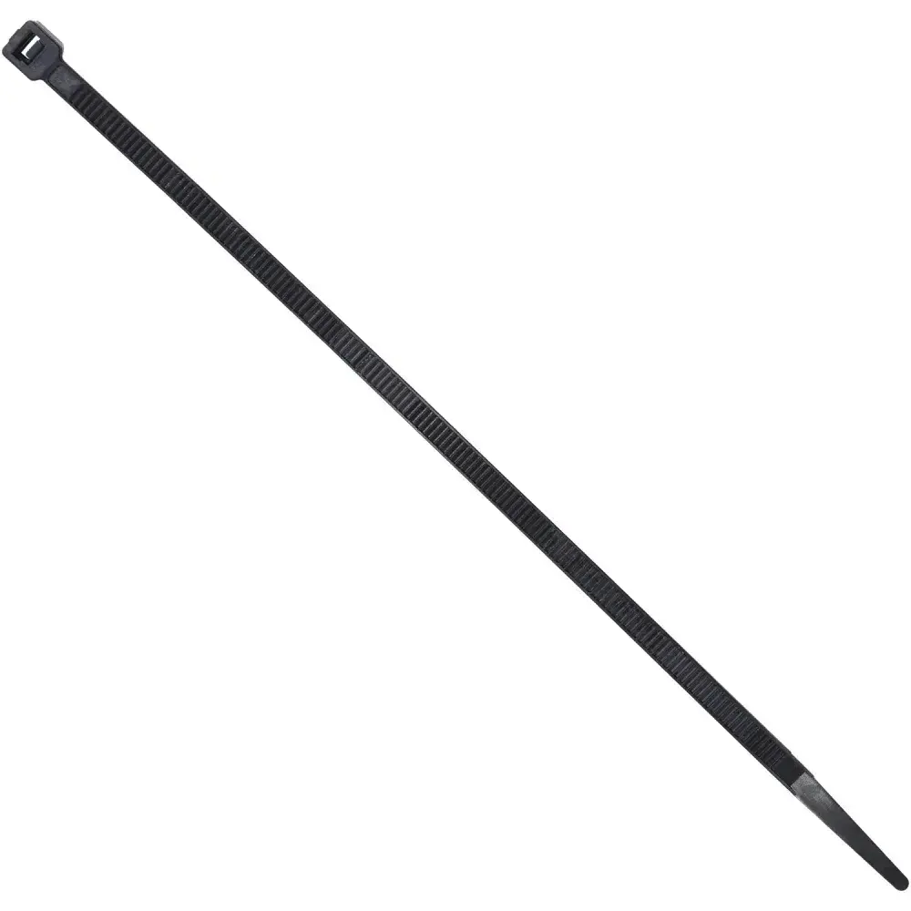 Abraçadeira nylon 4,8MM x 200MM preta 100 peç Kala — fotografia 3