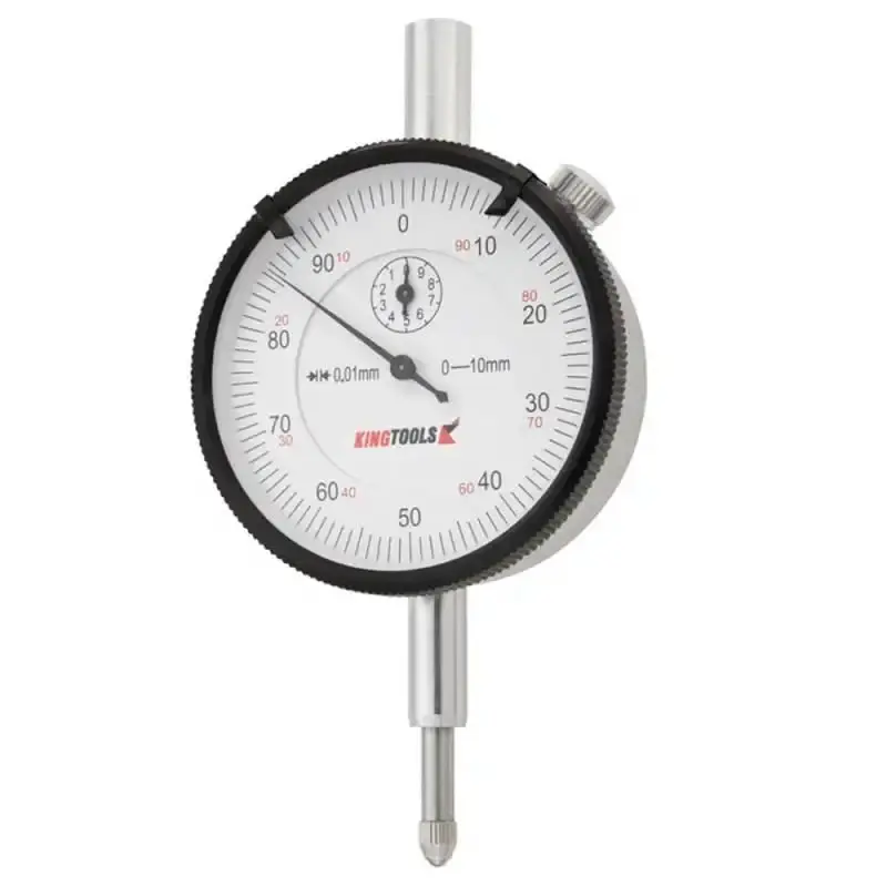 Relógio comparador 0-10MM graduação 0.01MM mostrador continuo kingtools King Tools — fotografia 3