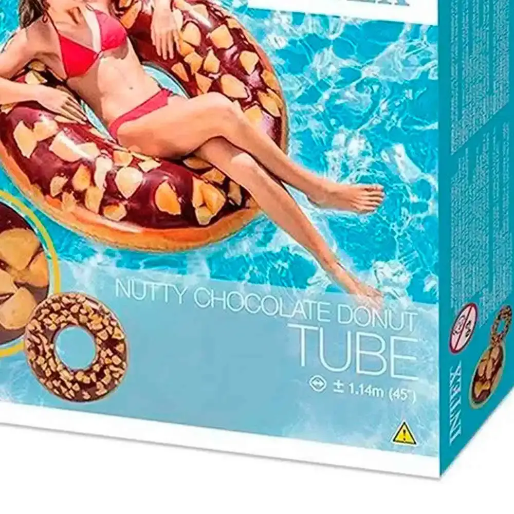 Boia inflável donut de chocolate 56262 Intex — fotografia 4